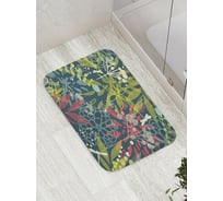 Коврик противоскользящий JoyArty "Средиземноморские джунгли" для ванной, сауны, бассейна, bath_36027