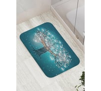 Коврик противоскользящий JoyArty "Волшебное дерево с огнями" для ванной, сауны, бассейна, bath_73997