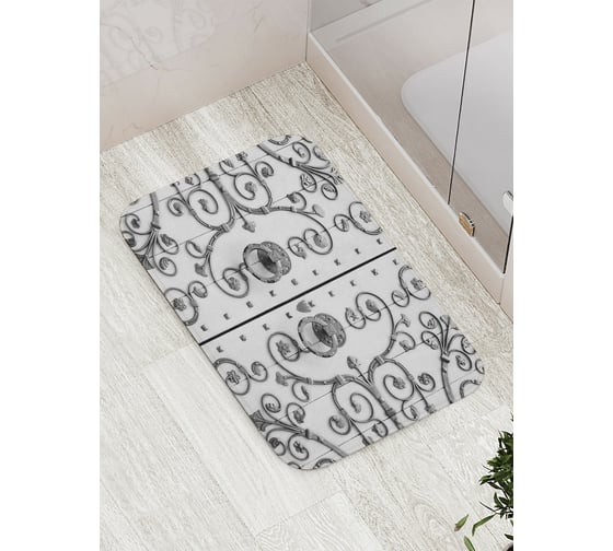 Коврик противоскользящий JoyArty "Двери к счастью" для ванной, сауны, бассейна, bath_1748 1