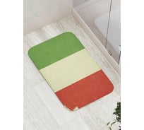 Коврик противоскользящий JoyArty "Ретро-флаг Италии" для ванной, сауны, бассейна, bath_378766