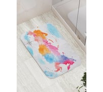 Коврик противоскользящий JoyArty "Россия в красках" для ванной, сауны, бассейна, bath_378790