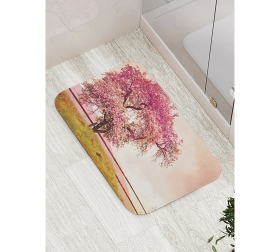 Коврик противоскользящий JoyArty "Дерево здоровья" для ванной, сауны, бассейна, bath_2377 1
