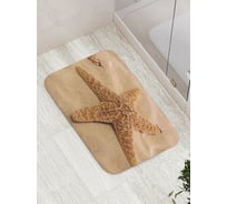 Коврик противоскользящий JoyArty "Звезда на песке" для ванной, сауны, бассейна, bath_2620