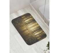 Коврик противоскользящий JoyArty "Лес после дождя" для ванной, сауны, бассейна, bath_8405