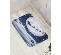 Коврик противоскользящий JoyArty "Рождественское чудо" для ванной, сауны, бассейна, bath_3364