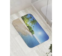 Коврик противоскользящий JoyArty "Морская пробежка" для ванной, сауны, бассейна, bath_8107