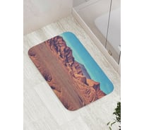 Коврик противоскользящий JoyArty "Точка между гор" для ванной, сауны, бассейна, bath_8210