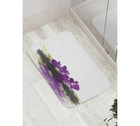 Коврик противоскользящий JoyArty "Цветочный плот" для ванной, сауны, бассейна, bath_8683