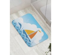 Коврик противоскользящий JoyArty "Паруса победы" для ванной, сауны, бассейна, bath_8737
