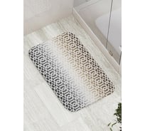 Коврик противоскользящий JoyArty "Узор с градиентом" для ванной, сауны, бассейна, bath_8705