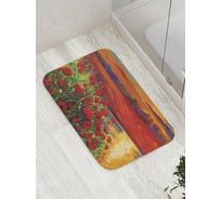 Коврик противоскользящий JoyArty "Морские розы" для ванной, сауны, бассейна, bath_9175