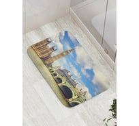 Коврик противоскользящий JoyArty "Биг-Бен над рекой" для ванной, сауны, бассейна, bath_9396