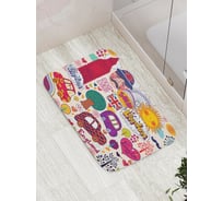 Коврик противоскользящий JoyArty "Английское детство" для ванной, сауны, бассейна, bath_9398