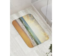 Коврик противоскользящий JoyArty "Утро на волнах" для ванной, сауны, бассейна, bath_10257