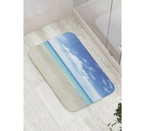 Коврик противоскользящий JoyArty "Пляжные красоты" для ванной, сауны, бассейна, bath_10214