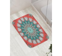 Коврик противоскользящий JoyArty "Металлические сердца" для ванной, сауны, бассейна, bath_11142