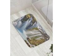 Коврик противоскользящий JoyArty "Опасный водопад" для ванной, сауны, бассейна, bath_10137