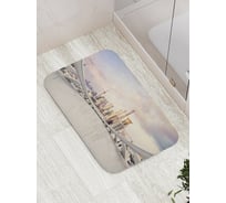 Коврик противоскользящий JoyArty "Город будущего" для ванной, сауны, бассейна, bath_11791