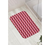 Коврик противоскользящий JoyArty "Разноцветные зигзаги" для ванной, сауны, бассейна, bath_11615