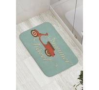 Коврик противоскользящий JoyArty "Летние путешествия" для ванной, сауны, бассейна, bath_10604