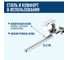 Смеситель для ванны и умывальника ARGOTECH ОСТЭР \ OSTER d-35, керамбукса, L-обр. 325 мм 44463 4