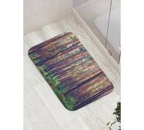 Коврик противоскользящий JoyArty "Утренний лес" для ванной, сауны, бассейна, bath_15222