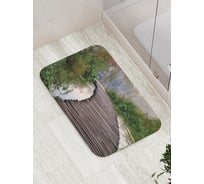 Коврик противоскользящий JoyArty "Гать через топь" для ванной, сауны, бассейна, bath_12133