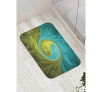 Коврик противоскользящий JoyArty "Космический инь ян" для ванной, сауны, бассейна, bath_16997