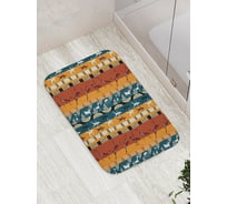 Коврик противоскользящий JoyArty "Стремительная погоня" для ванной, сауны, бассейна, bath_16837