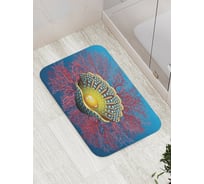 Коврик противоскользящий JoyArty "Солнечный жемчуг" для ванной, сауны, бассейна, bath_16629