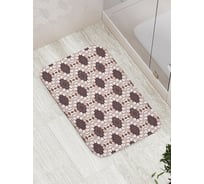 Коврик противоскользящий JoyArty "Кудрявые цветы" для ванной, сауны, бассейна, bath_16917