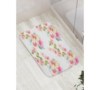 Коврик противоскользящий JoyArty "Цветы быстро вьются" для ванной, сауны, бассейна, bath_17044