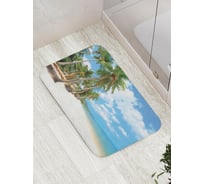 Коврик противоскользящий JoyArty "Океанский бриз" для ванной, сауны, бассейна, bath_13815