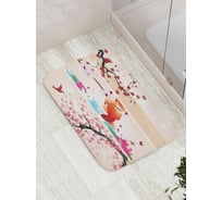 Коврик противоскользящий JoyArty "Цветущее разнообразие" для ванной, сауны, бассейна, bath_14294