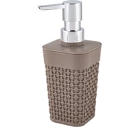 Дозатор для жидкого мыла PLAST TEAM Oslo 75x58x166, шоколадный мокко 270484