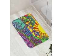 Коврик противоскользящий JoyArty "Путешествие в красочную сказку" для ванной, сауны, бассейна, bath_14945