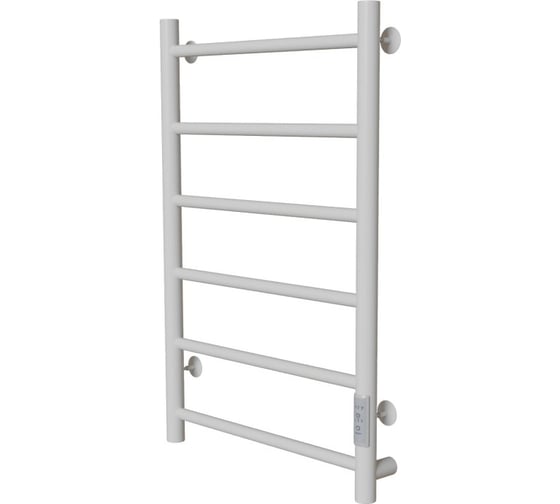Полотенцесушитель MIXLINE VEGA 80x50 таймер, 289 Вт, 6 перекладин электрический БЕЛЫЙ 556348