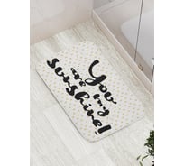 Коврик противоскользящий JoyArty "Мое солнечное сияние" для ванной, сауны, бассейна, bath_19564