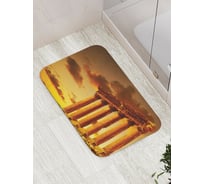 Коврик противоскользящий JoyArty "Руины империи" для ванной, сауны, бассейна, bath_20164