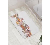 Коврик противоскользящий JoyArty "Морские водоросли" для ванной, сауны, бассейна, bath_17285