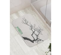 Коврик противоскользящий JoyArty "Снег пришел" для ванной, сауны, бассейна, bath_17646