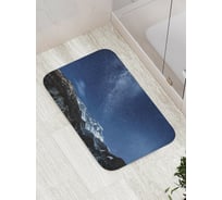 Коврик противоскользящий JoyArty "Горный космос" для ванной, сауны, бассейна, bath_17606