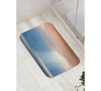 Коврик противоскользящий JoyArty "Лучи пробились сквозь небо" для ванной, сауны, бассейна, bath_17357