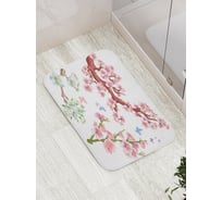 Коврик противоскользящий JoyArty "Запах весны" для ванной, сауны, бассейна, bath_17419