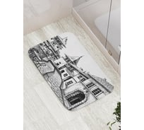 Коврик противоскользящий JoyArty "Зона туристов" для ванной, сауны, бассейна, bath_18033