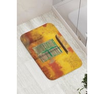Коврик противоскользящий JoyArty "Окно в пламя" для ванной, сауны, бассейна, bath_18010