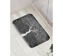 Коврик противоскользящий JoyArty "Дерево фантом" для ванной, сауны, бассейна, bath_18015