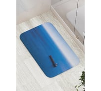 Коврик противоскользящий JoyArty "Ждет далекое плавание" для ванной, сауны, бассейна, bath_17832