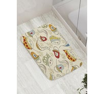 Коврик противоскользящий JoyArty "Подводная абстракция" для ванной, сауны, бассейна, bath_32689