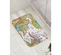 Коврик противоскользящий JoyArty "Цветочная вселенная" для ванной, сауны, бассейна, bath_17692